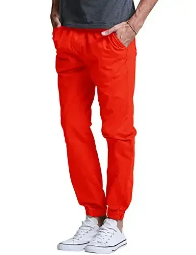 Match Men's Chino Jogger Pants - 2