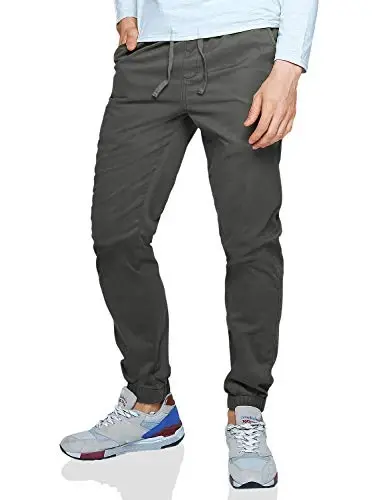 Match Men's Chino Jogger Pants - 1