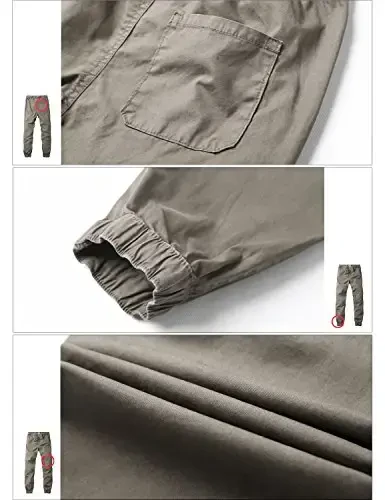 Match Men's Chino Jogger Pants - 5