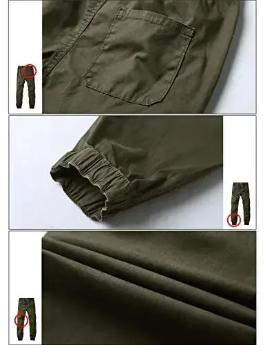 Match Men's Chino Jogger Pants - 5