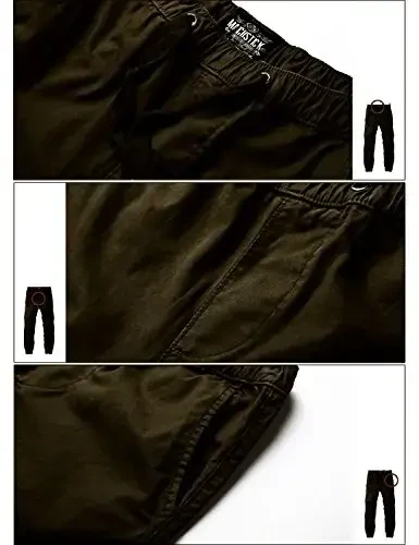 Match Men's Chino Jogger Pants - 4