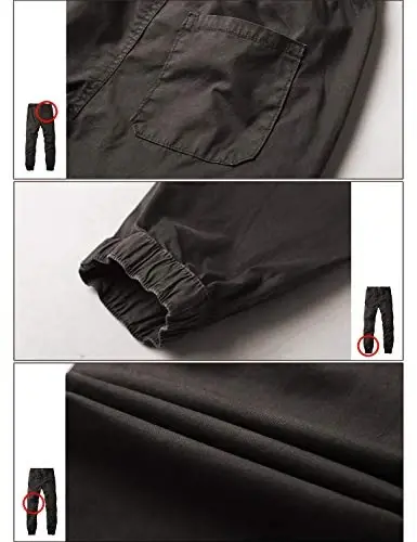 Match Men's Chino Jogger Pants - 5