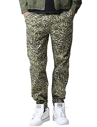 Match Men's Chino Jogger Pants - 1