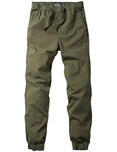 Match Men's Chino Jogger Pants - 3