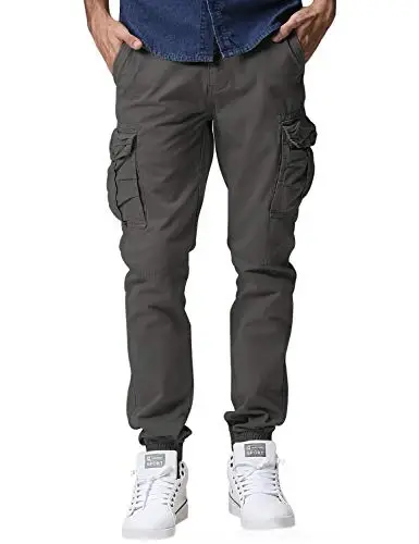 Match Men's Chino Jogger Pants - 1