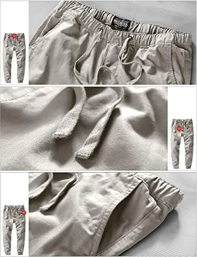 Match Men's Chino Jogger Pants - 5
