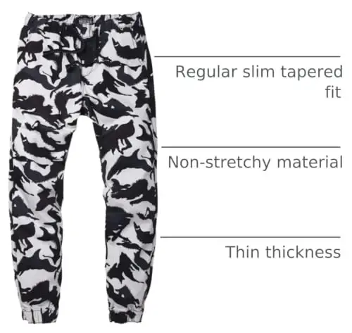 Match Men's Chino Jogger Pants - 3