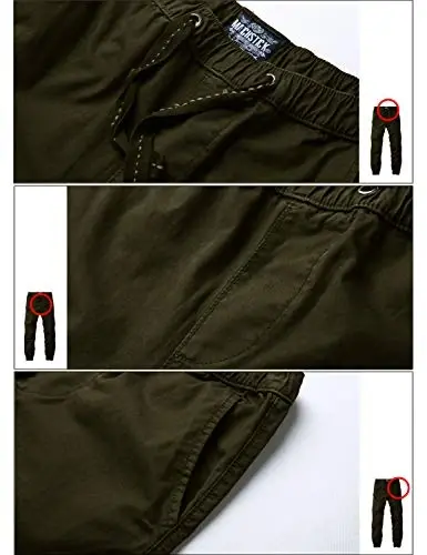 Match Men's Chino Jogger Pants - 5