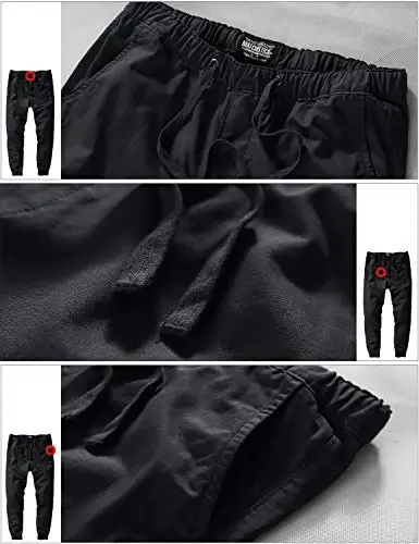 Match Men's Chino Jogger Pants - 5