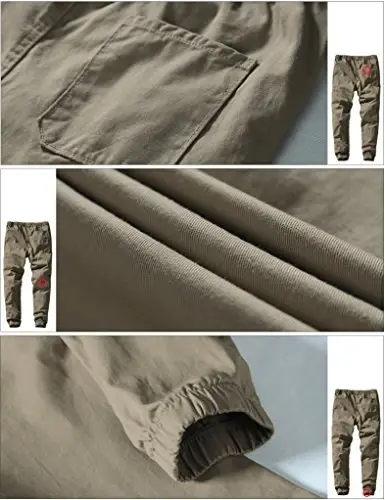 Match Men's Chino Jogger Pants - 6