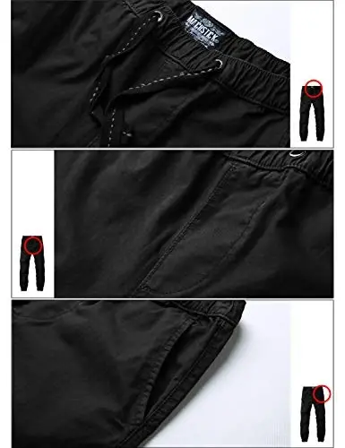 Match Men's Chino Jogger Pants - 6