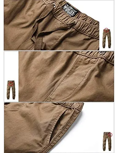 Match Men's Chino Jogger Pants - 5