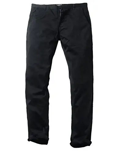 Match Mens Regular-Fit Casual Flat Front Chino Pants | Straight Leg, 100% Cotton, 5-Pocket Design, Office Wear, Weekend Casual, Daily Wear,Twill Fabric - 3