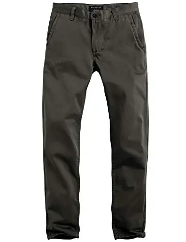 Match Mens Regular-Fit Casual Flat Front Chino Pants | Straight Leg, 100% Cotton, 5-Pocket Design, Office Wear, Weekend Casual, Daily Wear,Twill Fabric - 3