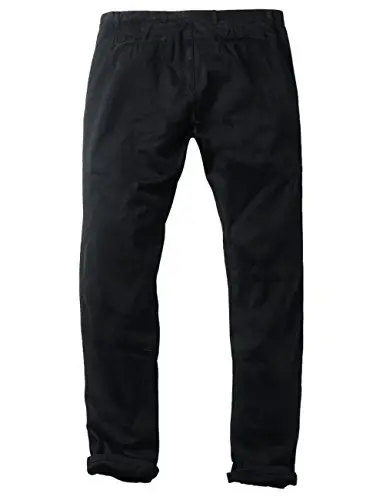 Match Mens Regular-Fit Casual Flat Front Chino Pants | Straight Leg, 100% Cotton, 5-Pocket Design, Office Wear, Weekend Casual, Daily Wear,Twill Fabric - 5