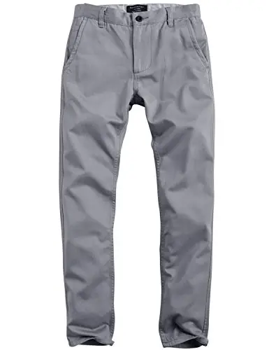 Match Mens Regular-Fit Casual Flat Front Chino Pants | Straight Leg, 100% Cotton, 5-Pocket Design, Office Wear, Weekend Casual, Daily Wear,Twill Fabric - 3