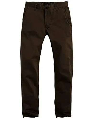 Match Mens Regular-Fit Casual Flat Front Chino Pants | Straight Leg, 100% Cotton, 5-Pocket Design, Office Wear, Weekend Casual, Daily Wear,Twill Fabric - 3