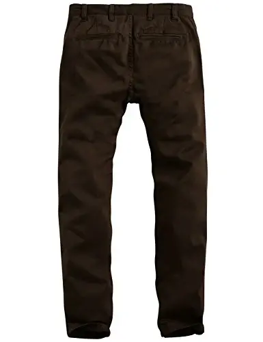 Match Mens Regular-Fit Casual Flat Front Chino Pants | Straight Leg, 100% Cotton, 5-Pocket Design, Office Wear, Weekend Casual, Daily Wear,Twill Fabric - 5