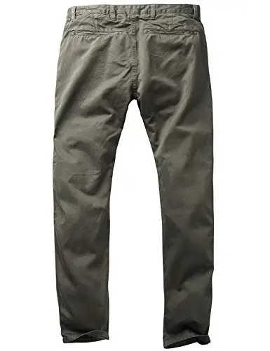 Match Mens Regular-Fit Casual Flat Front Chino Pants | Straight Leg, 100% Cotton, 5-Pocket Design, Office Wear, Weekend Casual, Daily Wear,Twill Fabric - 4