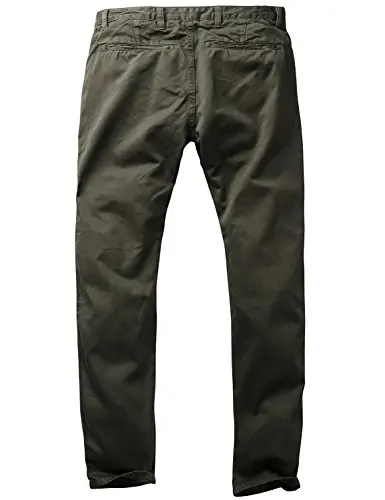 Match Mens Regular-Fit Casual Flat Front Chino Pants | Straight Leg, 100% Cotton, 5-Pocket Design, Office Wear, Weekend Casual, Daily Wear,Twill Fabric - 4