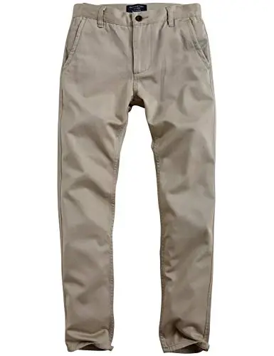 Match Mens Regular-Fit Casual Flat Front Chino Pants | Straight Leg, 100% Cotton, 5-Pocket Design, Office Wear, Weekend Casual, Daily Wear,Twill Fabric - 3