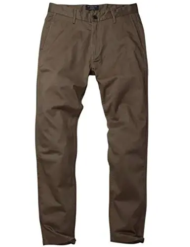 Match Men's Regular Fit Comfort Stretch Casual Chino Pants | Straight Leg, Cotton Blend, Twill Fabric, Flat Front, Business Casual, Daily Wear Everyday - 5