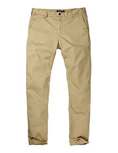 Match Men's Regular Fit Comfort Stretch Casual Chino Pants | Straight Leg, Cotton Blend, Twill Fabric, Flat Front, Business Casual, Daily Wear Everyday - 3