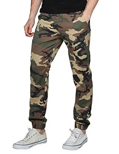 Match Men's Regular Fit Comfort Stretch Casual Chino Pants | Straight Leg, Cotton Blend, Twill Fabric, Flat Front, Business Casual, Daily Wear Everyday - 5