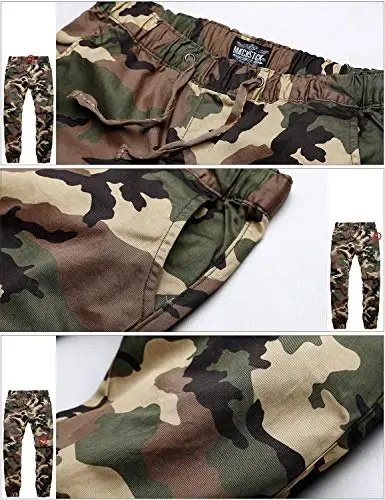 Match Men's Regular Fit Comfort Stretch Casual Chino Pants | Straight Leg, Cotton Blend, Twill Fabric, Flat Front, Business Casual, Daily Wear Everyday - 5