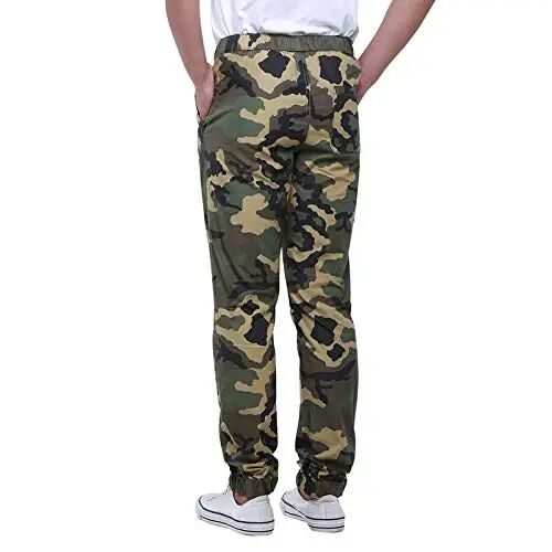 Match Men's Regular Fit Comfort Stretch Casual Chino Pants | Straight Leg, Cotton Blend, Twill Fabric, Flat Front, Business Casual, Daily Wear Everyday - Match (1)