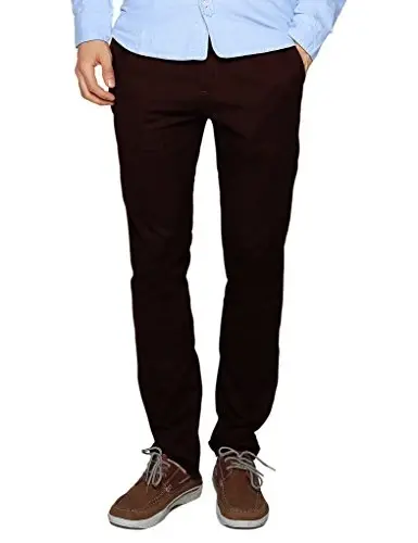 Match Men's Regular Fit Straight-Leg Casual Pants | 2-Button Fly Closure,Stretch Fabric,Year-Round Wear,Workwear Compatible,Versatile Daily Styling - 1