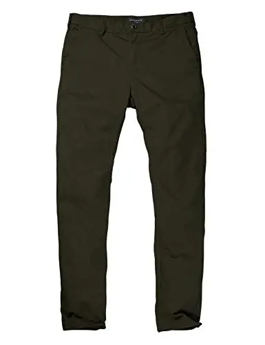 Match Men's Regular Fit Straight-Leg Casual Pants | 2-Button Fly Closure,Stretch Fabric,Year-Round Wear,Workwear Compatible,Versatile Daily Styling - Match (1)