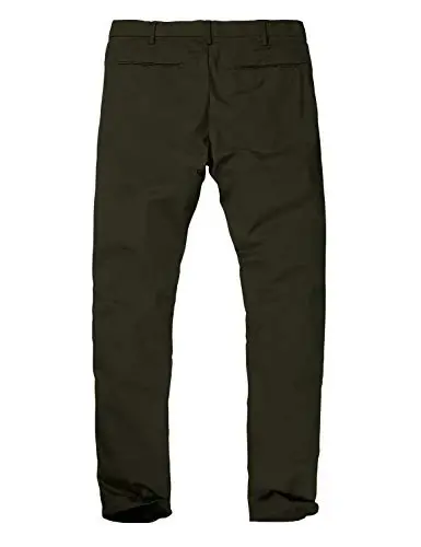 Match Men's Regular Fit Straight-Leg Casual Pants | 2-Button Fly Closure,Stretch Fabric,Year-Round Wear,Workwear Compatible,Versatile Daily Styling - 3