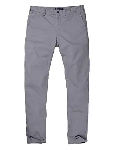 Match Men's Regular Fit Straight-Leg Casual Pants | 2-Button Fly Closure,Stretch Fabric,Year-Round Wear,Workwear Compatible,Versatile Daily Styling - Match (1)