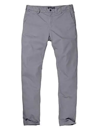 Match Men's Regular Fit Straight-Leg Casual Pants | 2-Button Fly Closure,Stretch Fabric,Year-Round Wear,Workwear Compatible,Versatile Daily Styling - Match (1)