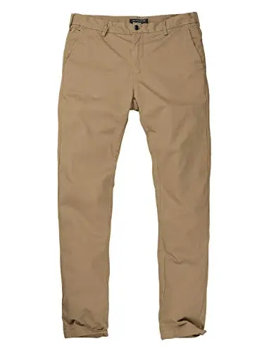 Match Men's Regular Fit Straight-Leg Casual Pants | 2-Button Fly Closure,Stretch Fabric,Year-Round Wear,Workwear Compatible,Versatile Daily Styling - Match (1)