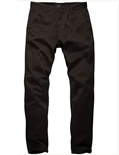 Match Mens Slim Tapered Flat Front Casual Pants - 3