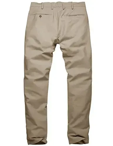 Match Men's Slim Tapered Stretchy Casual Pants - 3