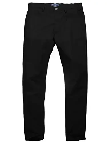 Match Men's Slim Tapered Stretchy Casual Pants - MATCH (1)