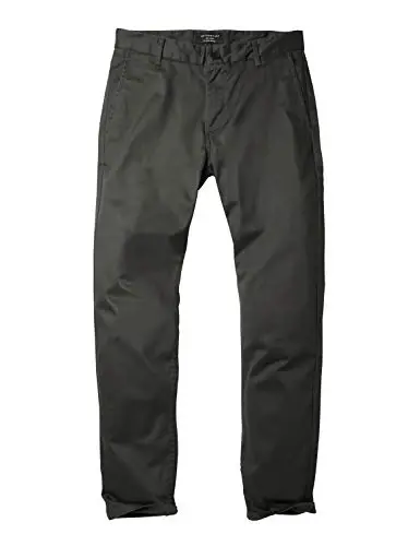 Match Men's Slim Tapered Stretchy Casual Pants - 2