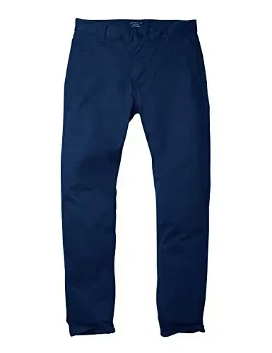 Match Men's Slim Tapered Stretchy Casual Pants - 3