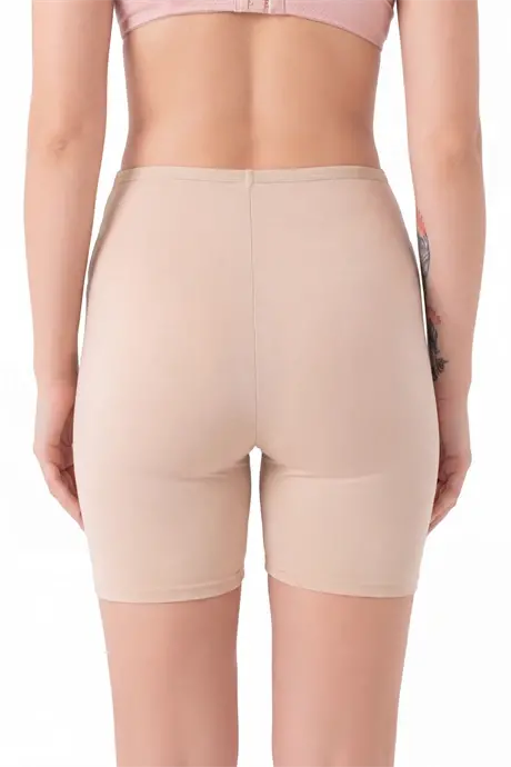 Maternity Boxer Shorts Nude Cotton Elastane - 4