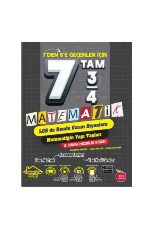 Mathematics for Those Moving from Newton 7 to 8 - NEWTON YAYINLARI