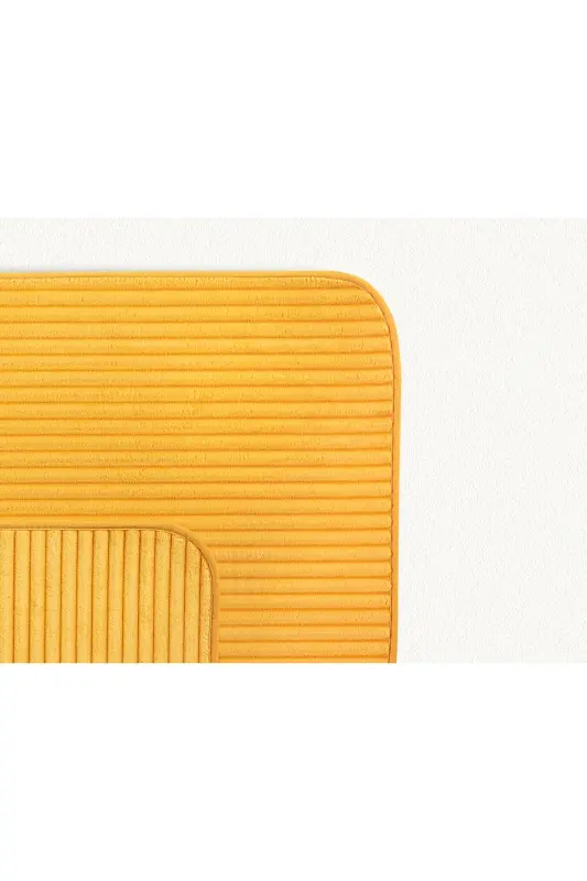 Mathilda Bath Mat - Mustard - 50x80 Cm-MUSTARD - 3