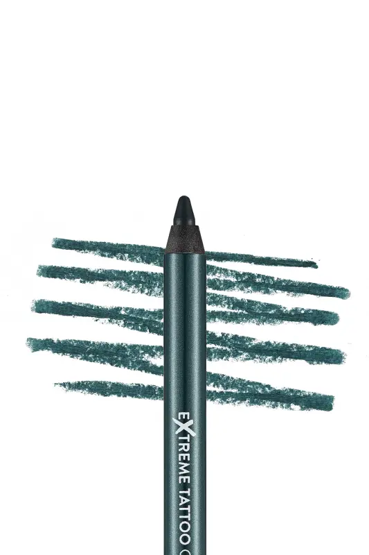 Матовый стойкий карандаш для глаз (ЗЕЛЕНЫЙ) - Extreme Tattoo Gel Pencil - 003 Deep Green - 8682536028851-003 DEEP GREEN - 5