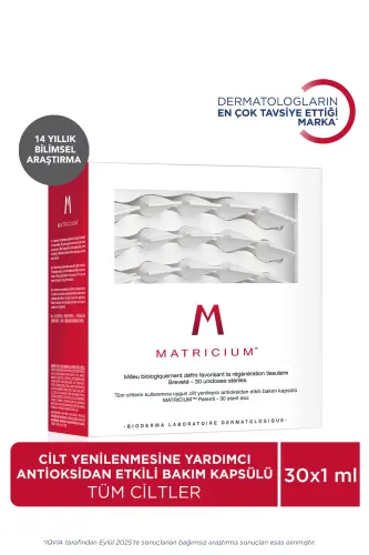 Matrıcıum Regenerating Antioxidant Niacinamide, Peptide, Hyaluronic Acid Care Capsule 30x1ml - 8