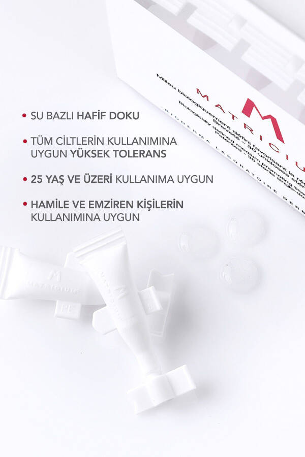 Matrıcıum Yenileyici Antioksidan Etkili Niasinamid, Peptit, Hyalüronik Asitli Bakım Kapsülü 30x1ml - 8