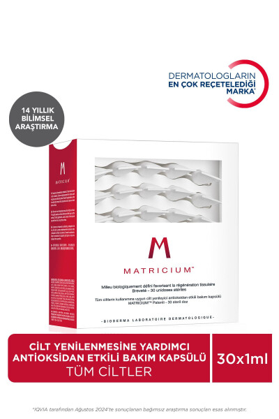 MATRICIUM™ Tüm Ciltler için Cilt Yenileyici ve Antioksidan Etkili Bakım Kapsülü 30 x 1 ml - 8