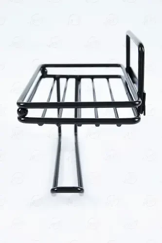 Matte Black Spare Toilet Paper Holder Vs714 - 3