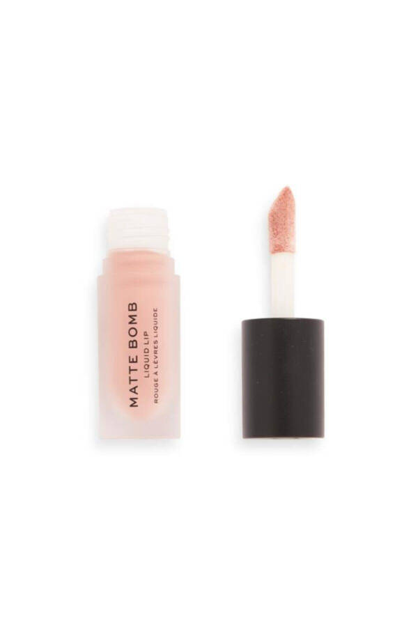 Matte Bomb Liquid Lipstick Nude Allure - 4